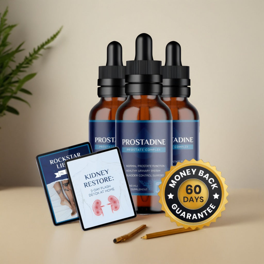 Prostadine - 3 Bottles + 2  Ebooks