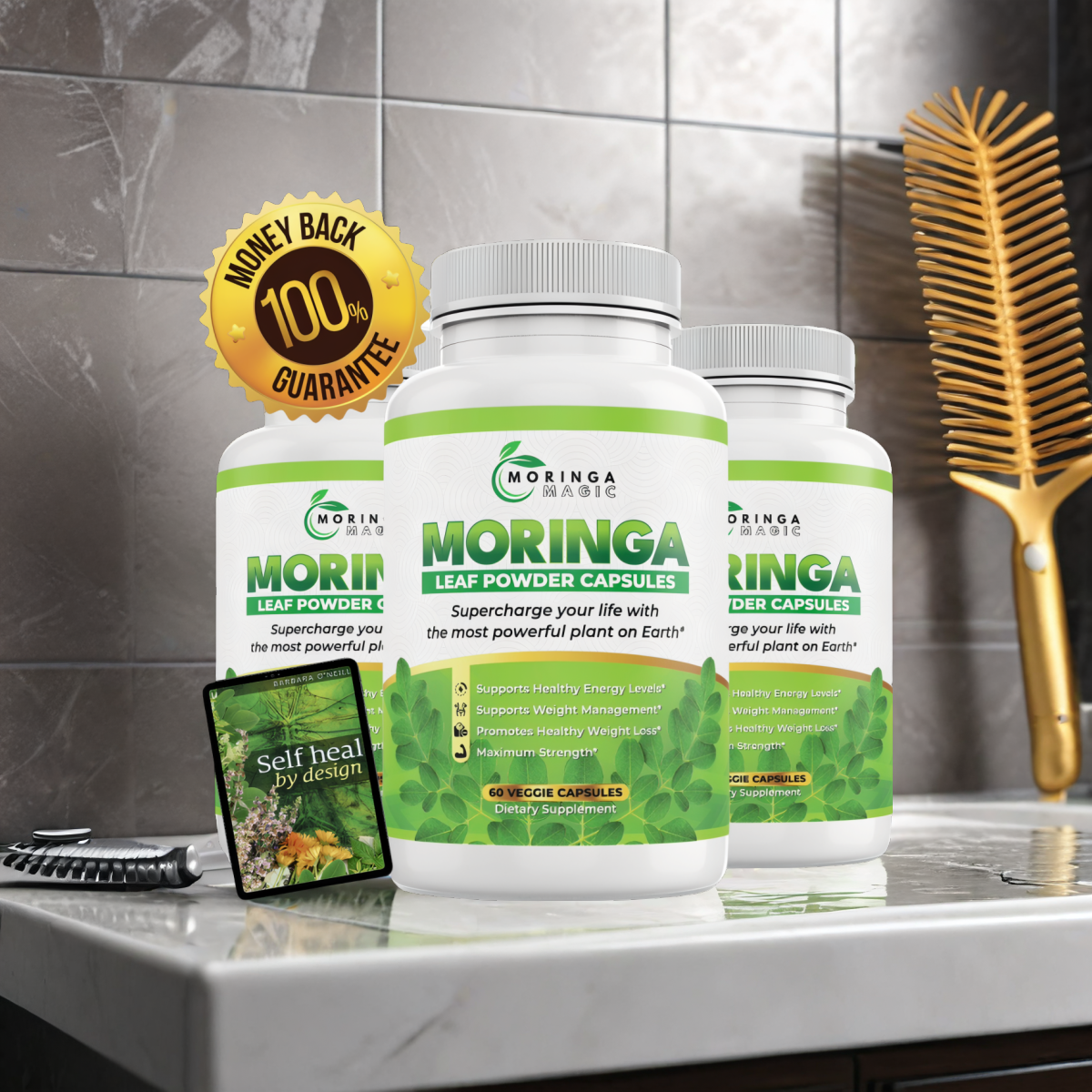 Moringa Magic - (3 bottles) Special Limited Time Discount